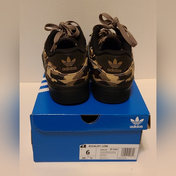 Adidas Rivalry Low Originals sz 6 in Camo - Picture 6 of 7